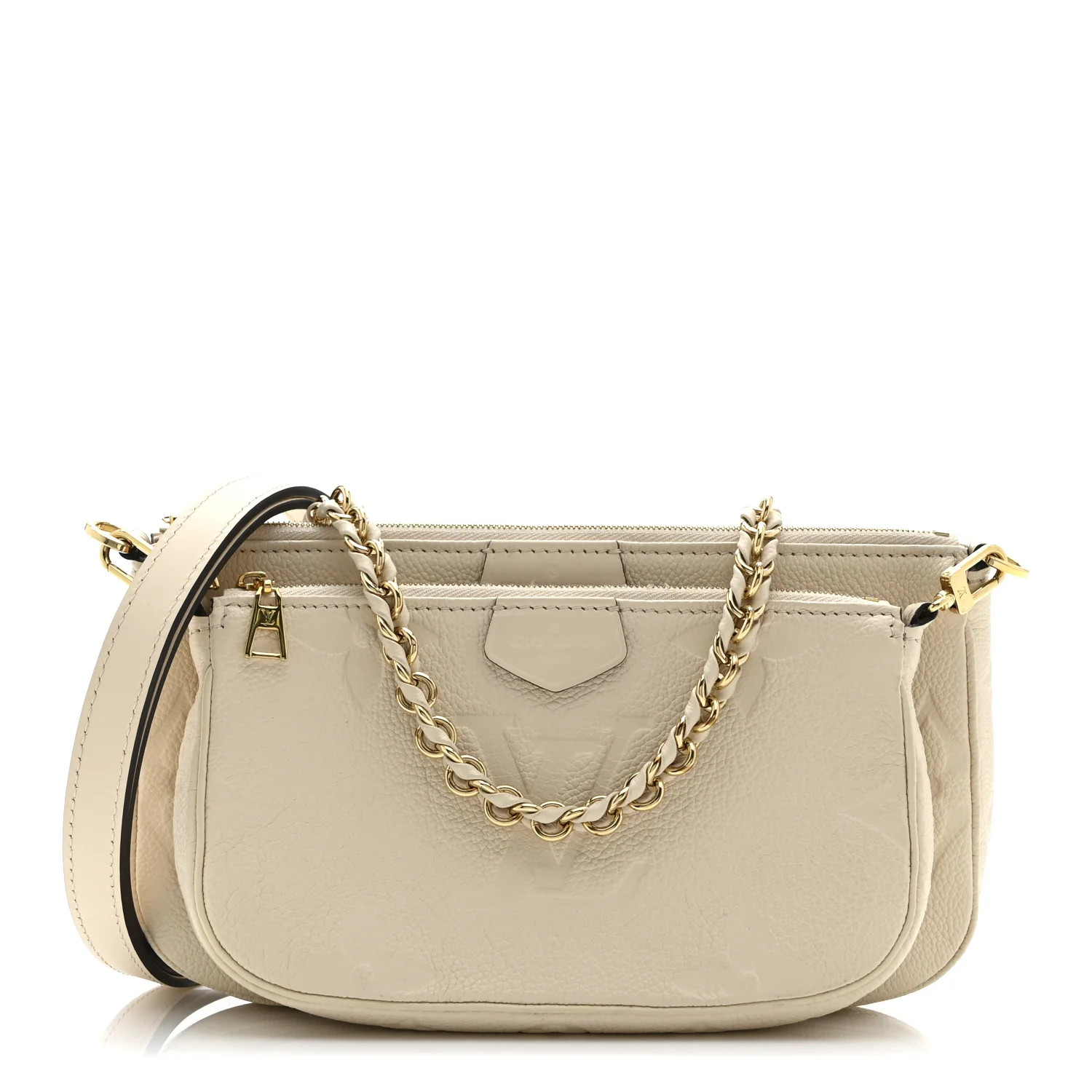 Empreinte Monogram Giant Multi Pochette Accessories Cream | FASHIONPHILE (US)