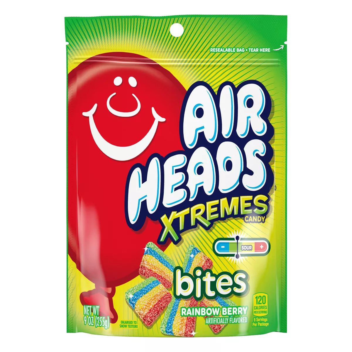 Airheads Xtreme Rainbow Berry Bites Candy - 9oz | Target