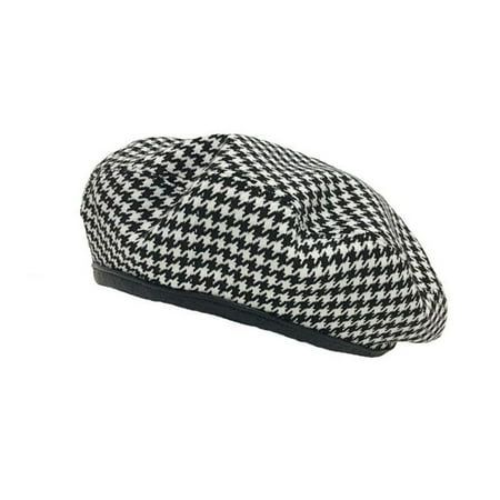 Tancuzo Women Beret Hats Wool French Beret Hat Swallow Gird Classic Beret Cap Fashion Artist Beanie  | Walmart (US)
