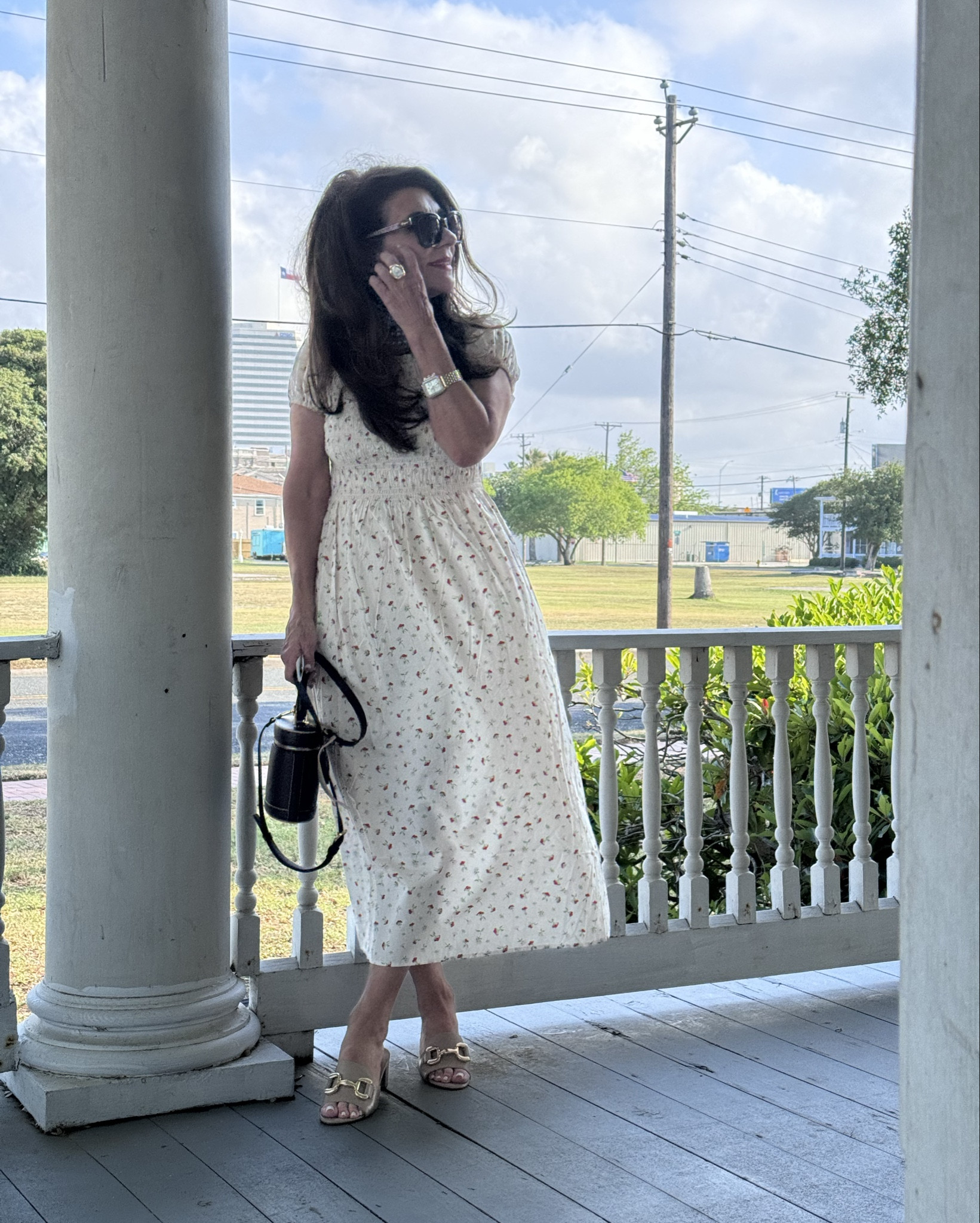 Summer dress off the shoulder that fits TTS., perfect for hot summer days. I’m wearing a xs 

#LTKStyleTip #LTKOver40 #LTKWorkwear