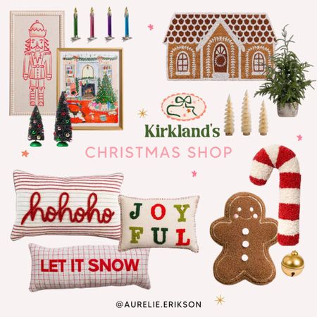 Kirkland has some pretty amazing Christmas finds including the cutest gingerbread & candy cane pillows 🎄🎀

#LTKSeasonal #LTKhome #LTKHoliday