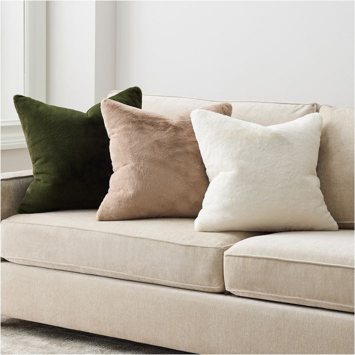 Plush Faux Fur Pillow Cover | West Elm (US)
