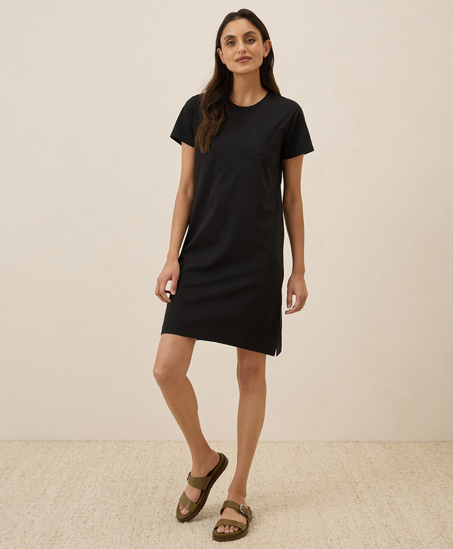 Women’s Softspun Tee Dress made with Organic Cotton | Pact | Pact Apparel