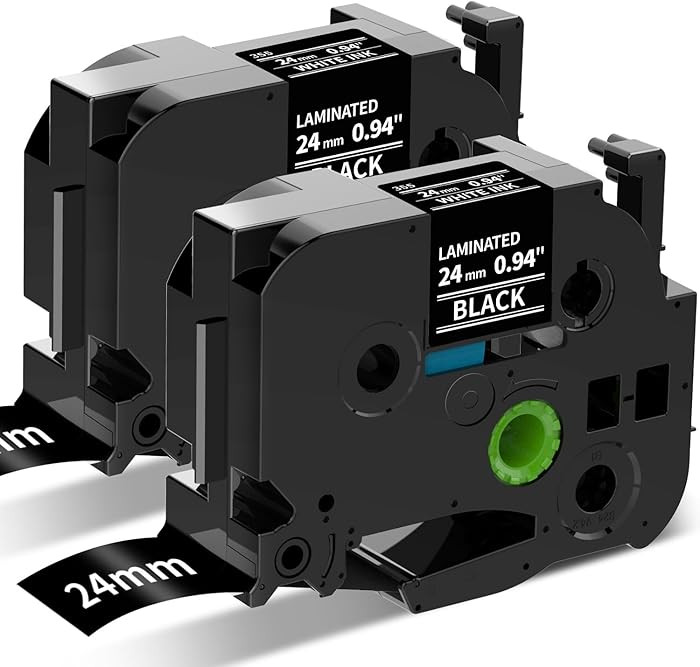 Buyalot Compatible Label Tape Replacement for Brother Ptouch Label Maker Tape, TZe-355 24mm 1 Inc... | Amazon (US)