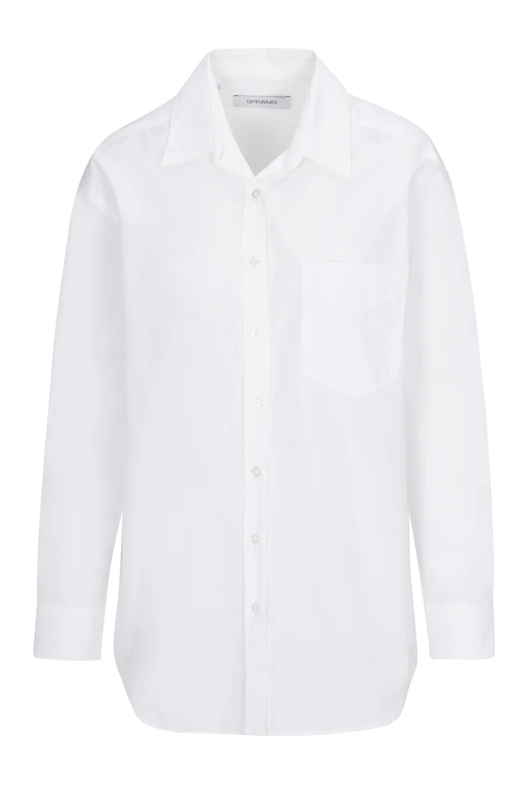 White Classic Poplin Shirt | SPRWMN