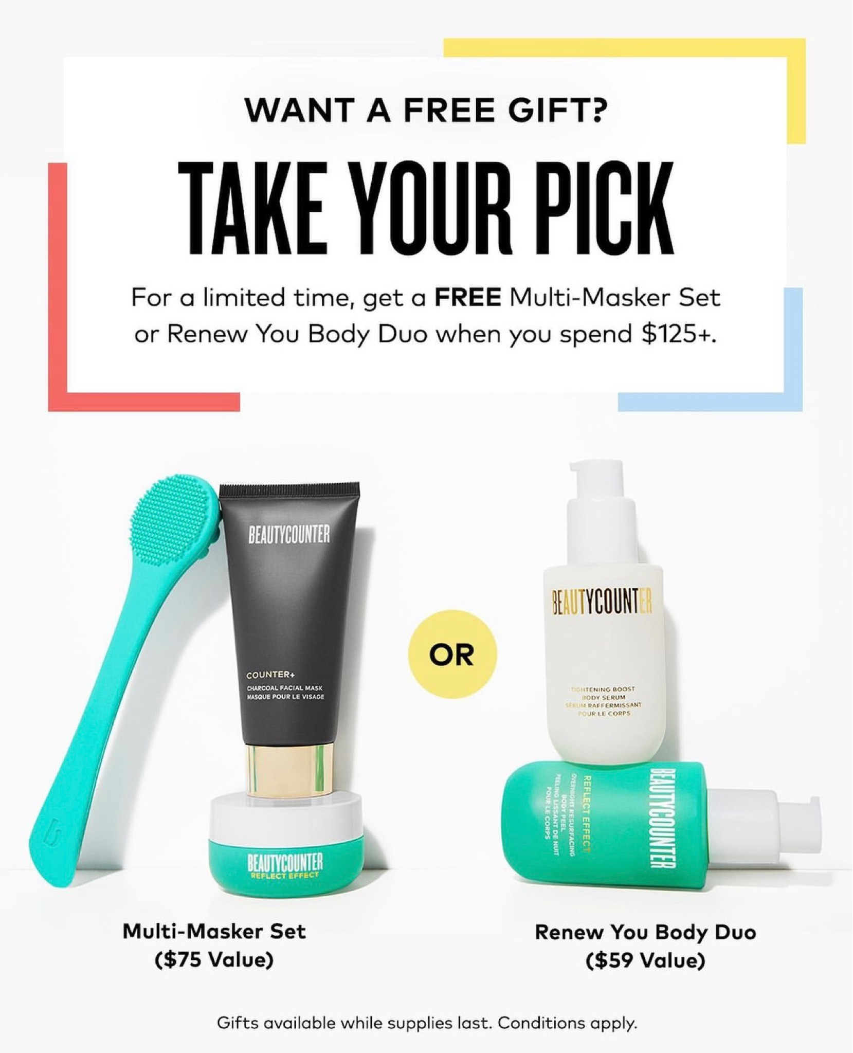 Clean Beauty and Skincare + Free Gift

Pick a free skincare set when you spend $125 at BeautyCounter


#LTKbeauty #LTKunder50 #LTKsalealert