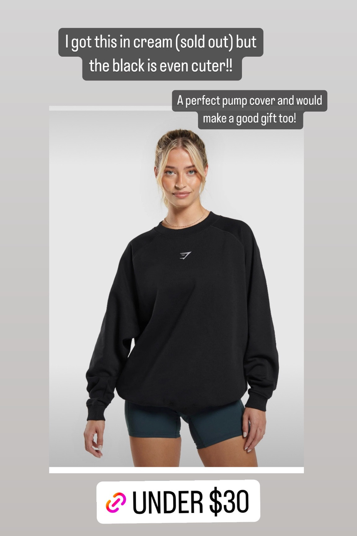 GYMSHARK IS UP TO 70% off PLUS 25% off at checkout with code EXTRA25. 

This is the cutest Crewneck and so comfy and warm! I got a size medium. I also linked some of my other favorite sale finds! 

#LTKfitness #LTKsalealert #LTKCyberWeek