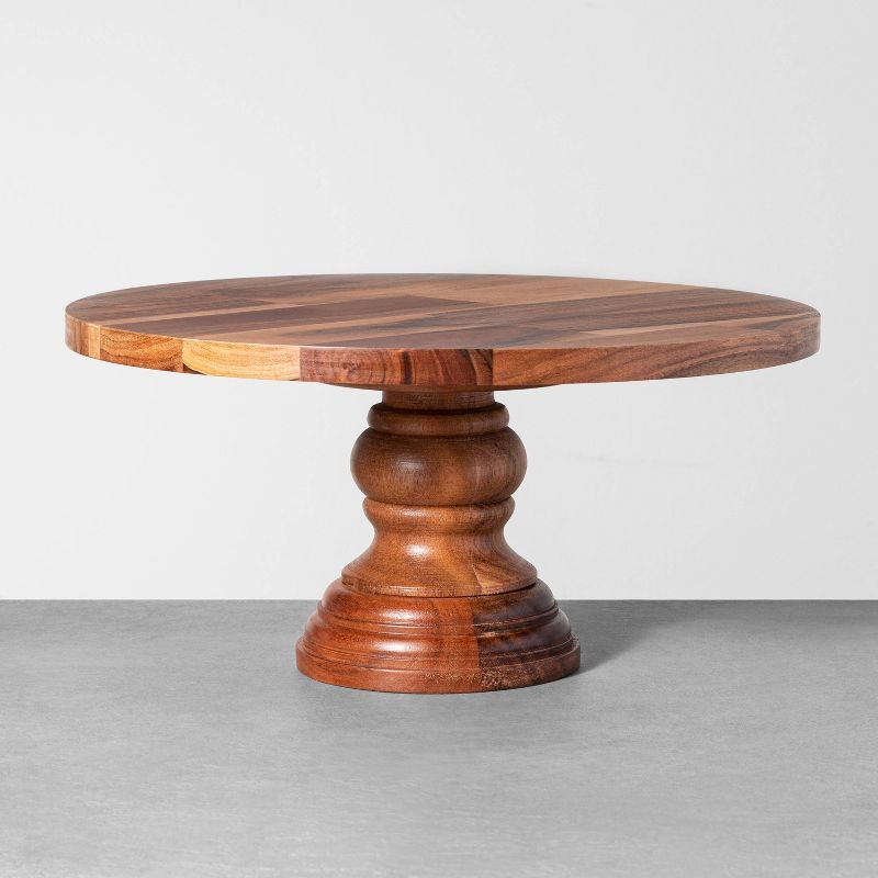 Tall Wood Cake Stand - Hearth &#38; Hand&#8482; with Magnolia | Target