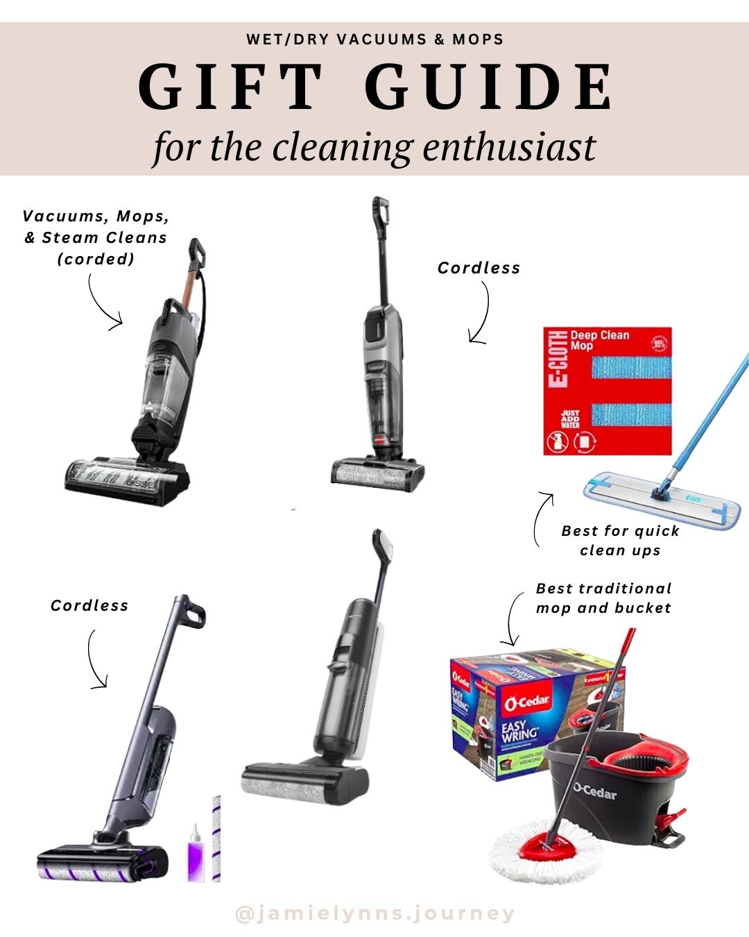 Mops and vacuum mops I’ve used and loved - they make great gifts! 

#blackfriday #cyberweek #mops #vaccummops #cleaningtools

#LTKHoliday #LTKGiftGuide #LTKCyberWeek