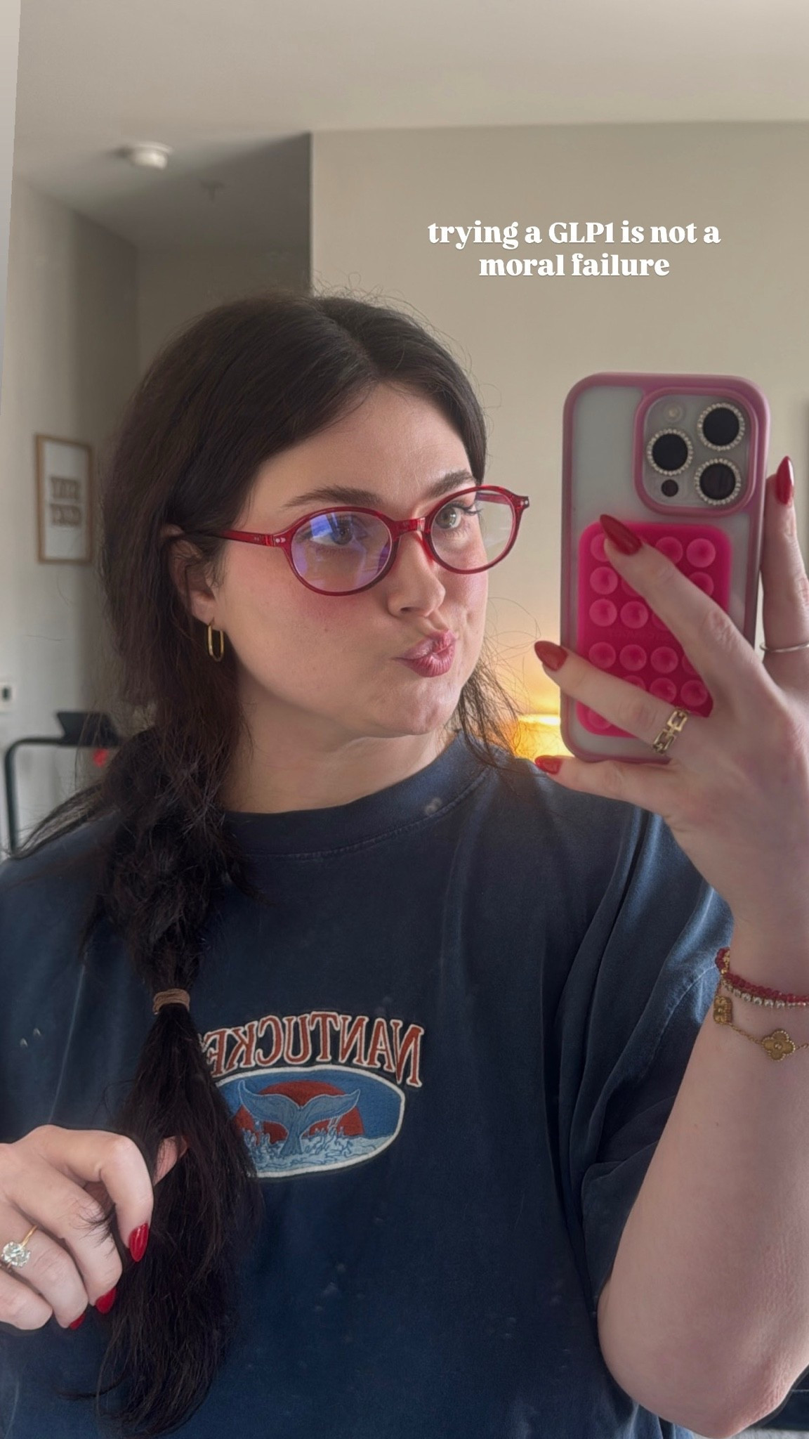 New blue light glasses ❤️

#LTKootd #LTKdayinmylife #LTKselfcare