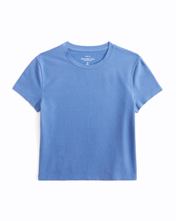 Women's Essential Baby Tee | Women's New Arrivals | Abercrombie.com | Abercrombie & Fitch (US)
