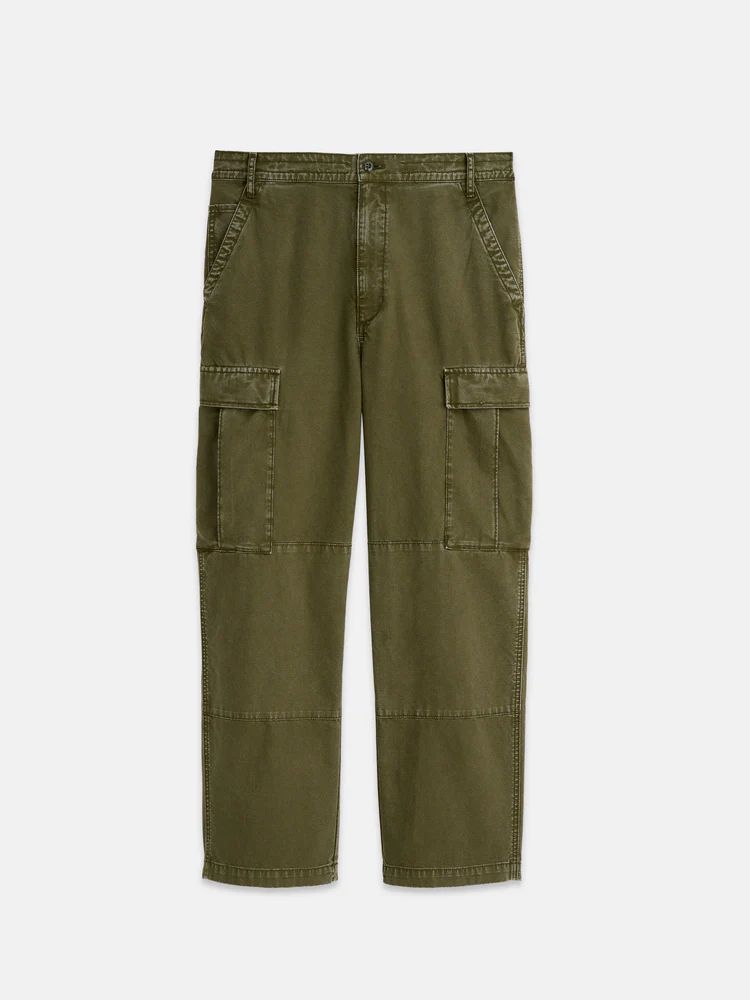 Pull On Cargo Pant In Canvas | Alex Mill