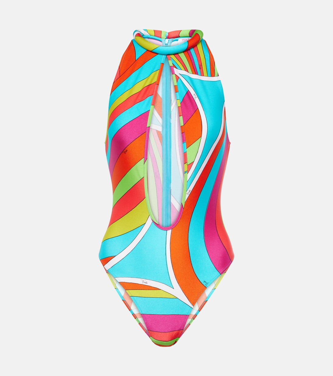 Printed cutout swimsuit | Mytheresa (US/CA)