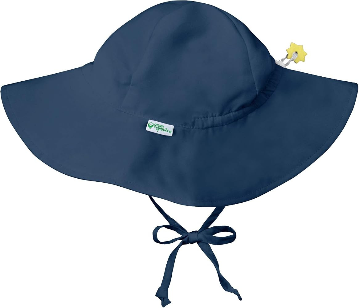 i play. by green sprouts Baby Girls' Brim Hat | All-Day UPF 50+ Sun Protection for Head, Neck, & ... | Amazon (US)