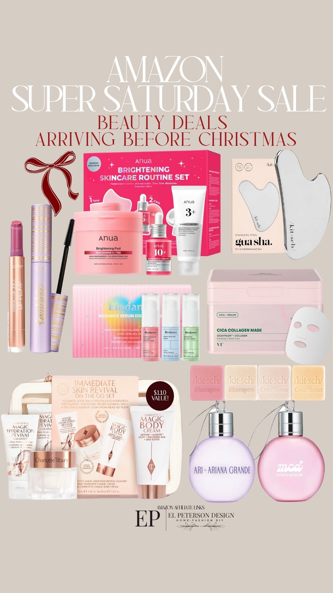 Amazon 
Super Sat Deals Arriving before Christmas 
Beauty deals 

#LTKFindsUnder50 #LTKGiftGuide #LTKSaleAlert