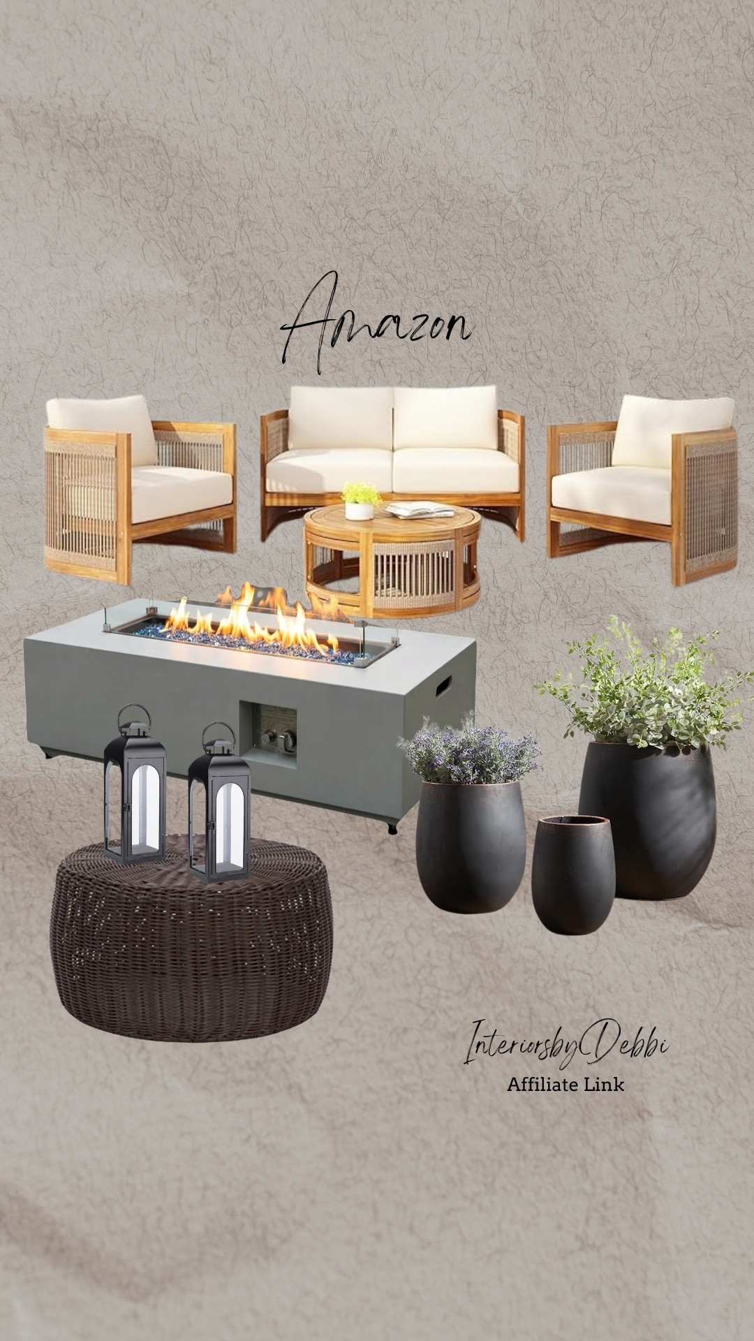 Amazon Finds
Outdoor furniture, fire pit, planters, transitional home, modern decor, amazon find, amazon home, target home decor, mcgee and co, studio mcgee, amazon must have, pottery. barn, Walmart finds, affordable decor, home styling, budget friendly, accessories, neutral decor, home finds, buy new arrival, coming soon, sale alert, high end look for less, Amazon favorites, Target finds, cozy, modern, earthy, transitional, luxe, romantic, home decor, budget friendly decor #amazonhome

#LTKSeasonal #LTKHome