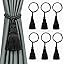 Fenghuangwu 2 Pack Curtain Tie Backs Rope Tassels for Curtains Drape tiebacks Handmade Outdoor Ho... | Amazon (US)
