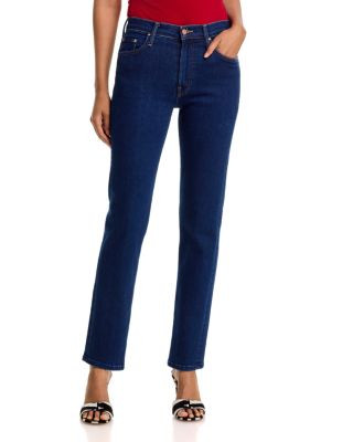 Mother Rider Skimp Mid Rise Straight Jeans in Retrograde Rodeo | Bloomingdale's (US)
