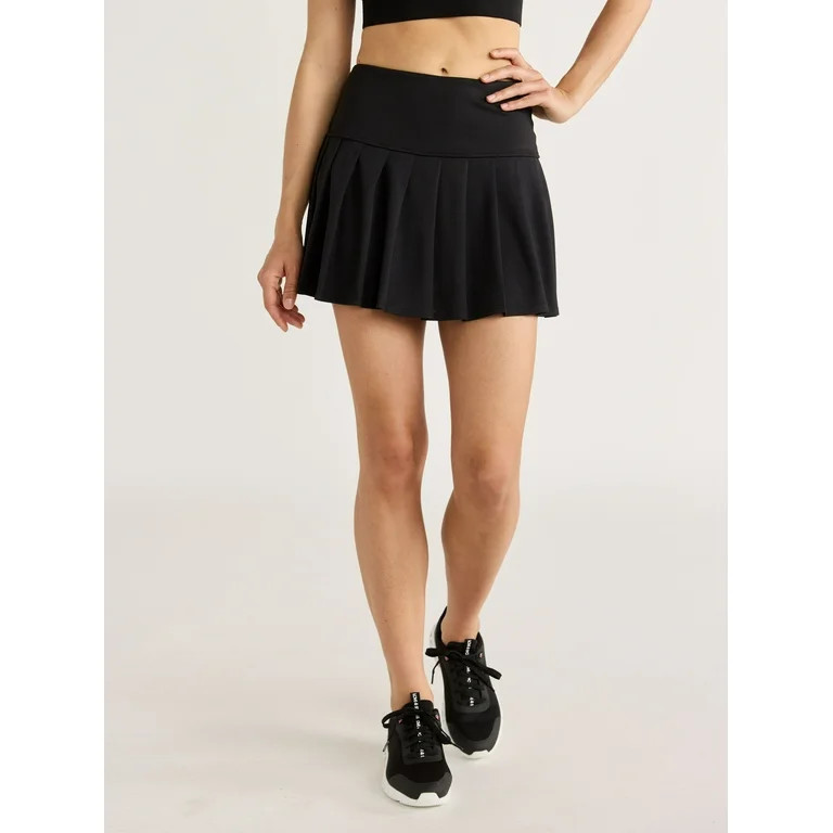 Love & Sports Women's Pleated Tennis Skort, Sizes XS-XXXL | Walmart (US)
