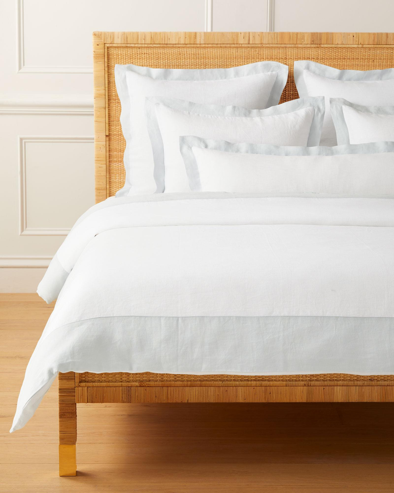 Salento Linen Duvet Cover | Serena and Lily