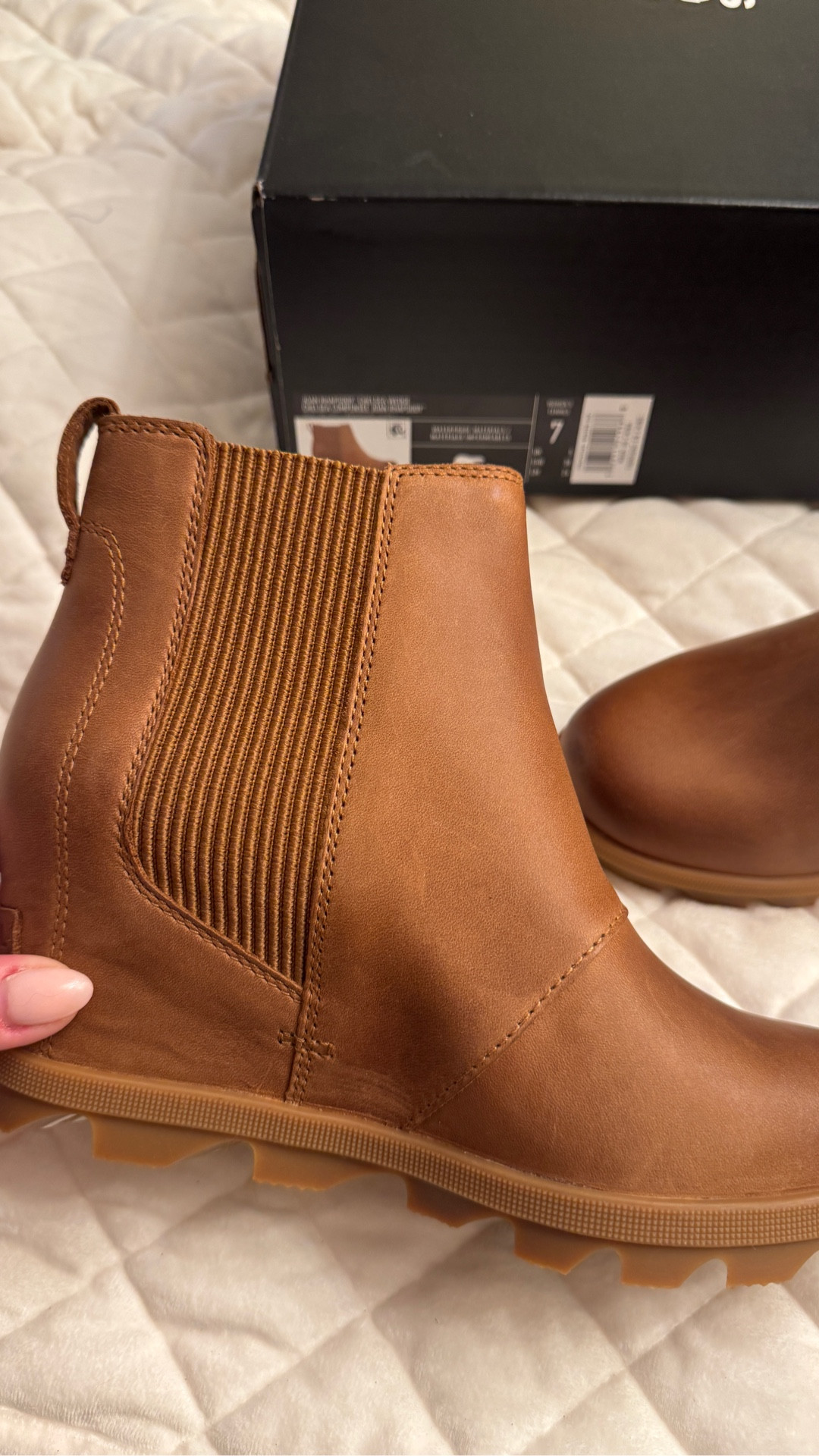 This is a little saving trick that I love.
I'm a New Englander... we have months of winter in front of me.
One of my favorite department stores is based in the south. So, all of their boots are SUPER heavily discounted.
These Sorel Boots were 50% off!
I have them in black, they are comfortable, waterproof and stylish.


Boots, sale, winter capsule wardrobe, winter outfits 

#LTKSaleAlert #LTKSeasonal #LTKTravel