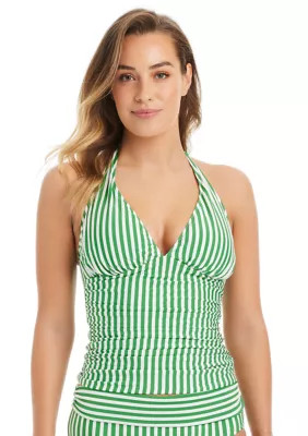 Crown & Ivy™ Into the Garden Tankini Swim Top | Belk