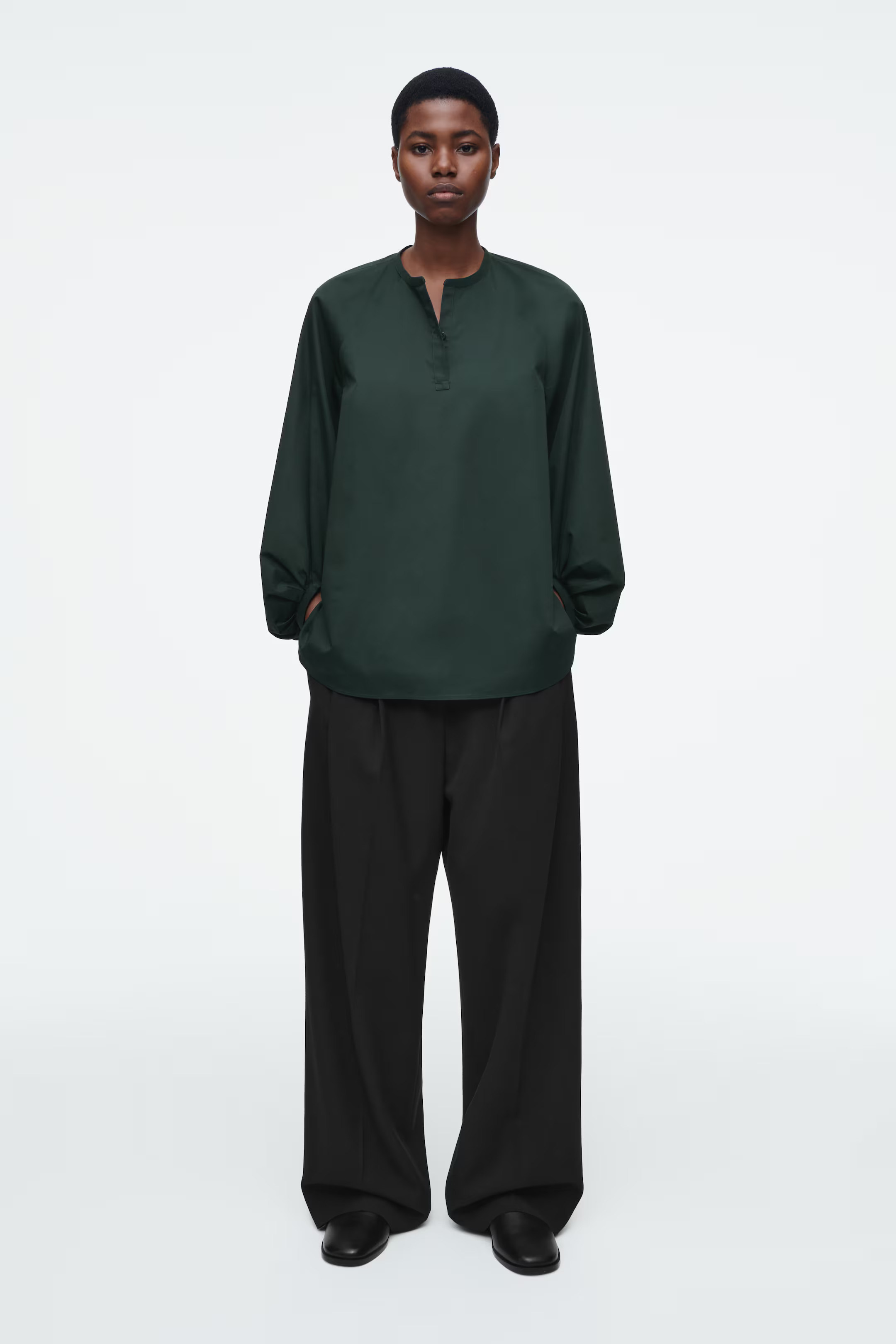 BALLOON-SLEEVE BLOUSE | H&M (DE, AT, CH, NL, FI)