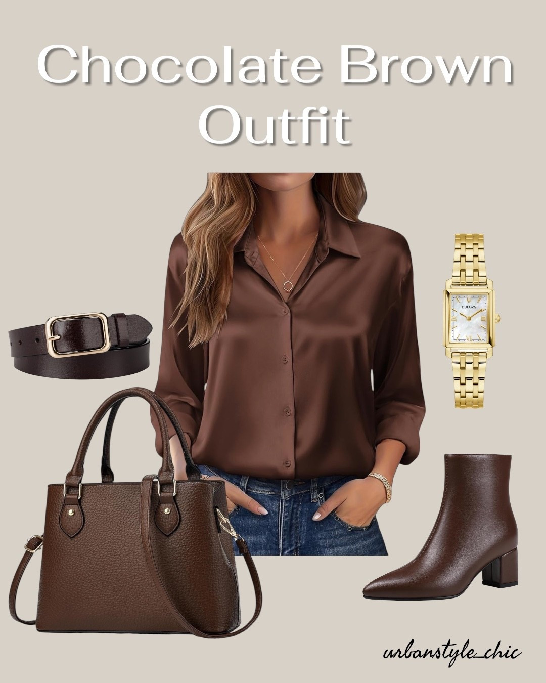 Chocolate brown, but make it effortless 🤎 A sleek, chic neutral look that’s perfect for everyday wear. Timeless, flattering, and so on-trend this season. #NeutralStyle #MonochromeLook #LTKStyle

Follow me on IG: urbanstyle_chic

#LTKWorkwear #LTKmomlife #LTKootd