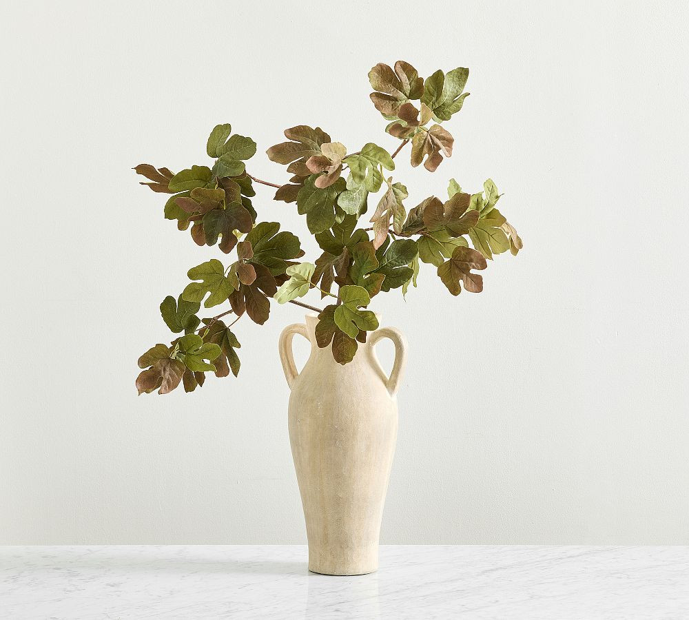Faux Turning Fig Leaf Branch | Pottery Barn (US)