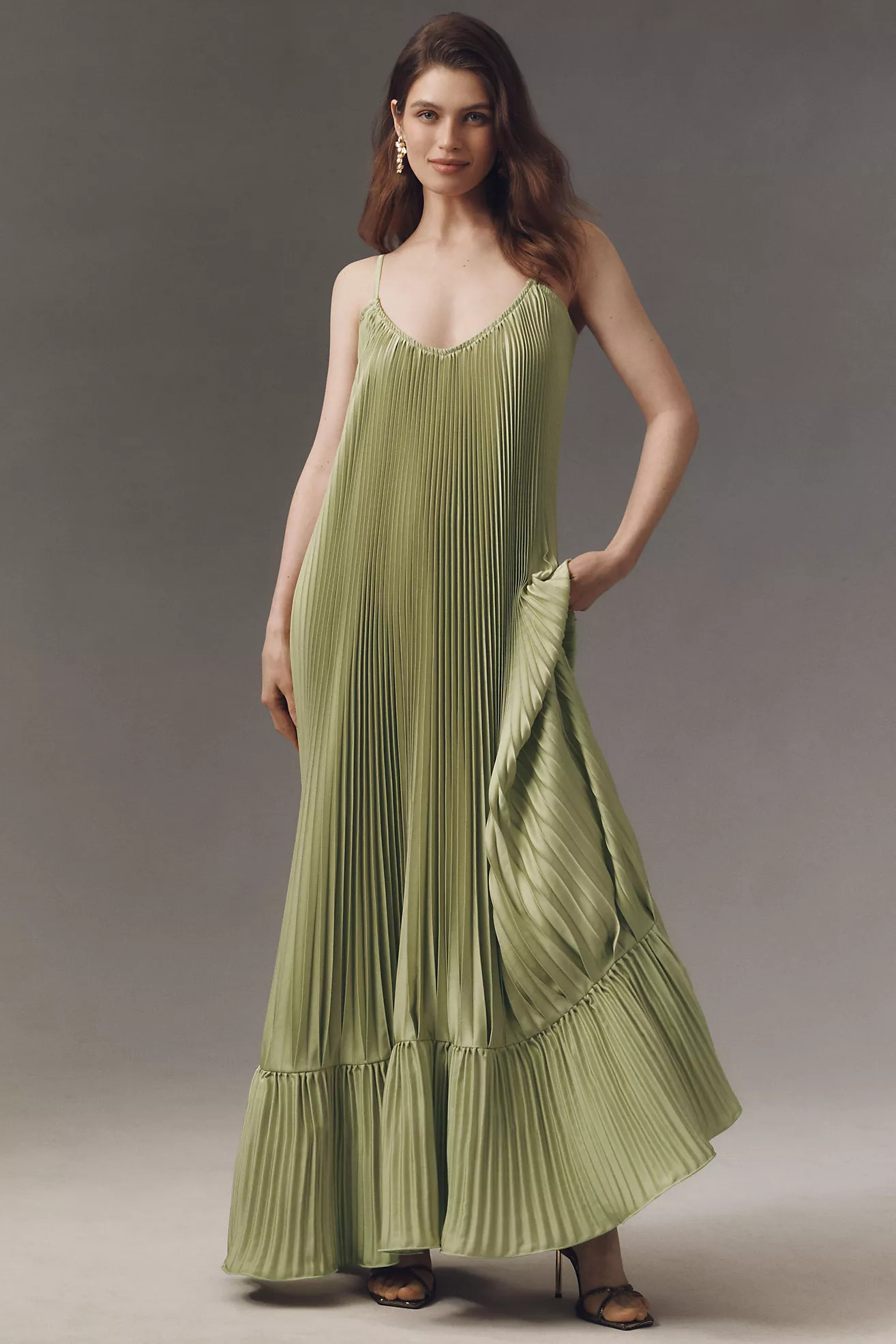 L'IDÉE Marrakesh Pleated Dress | Anthropologie (US)