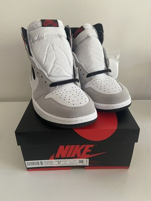 Air Jordan 1 Retro High OG Light Smokey Grey size 9.5 555088 126 | eBay US