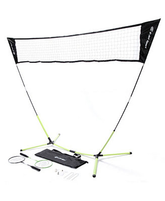 Badminton Net Outdoor Game, Badminton Set, Rackets Shuttlecocks Combo No Tools Required, Portable | Macy's