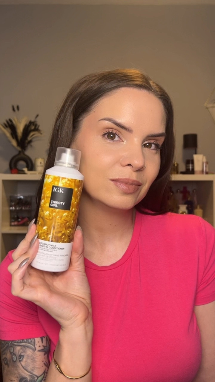IGK Hair Thirsty Girl Leave in Conditioner 

#LTKStyleTip #LTKBeauty #LTKFindsUnder50