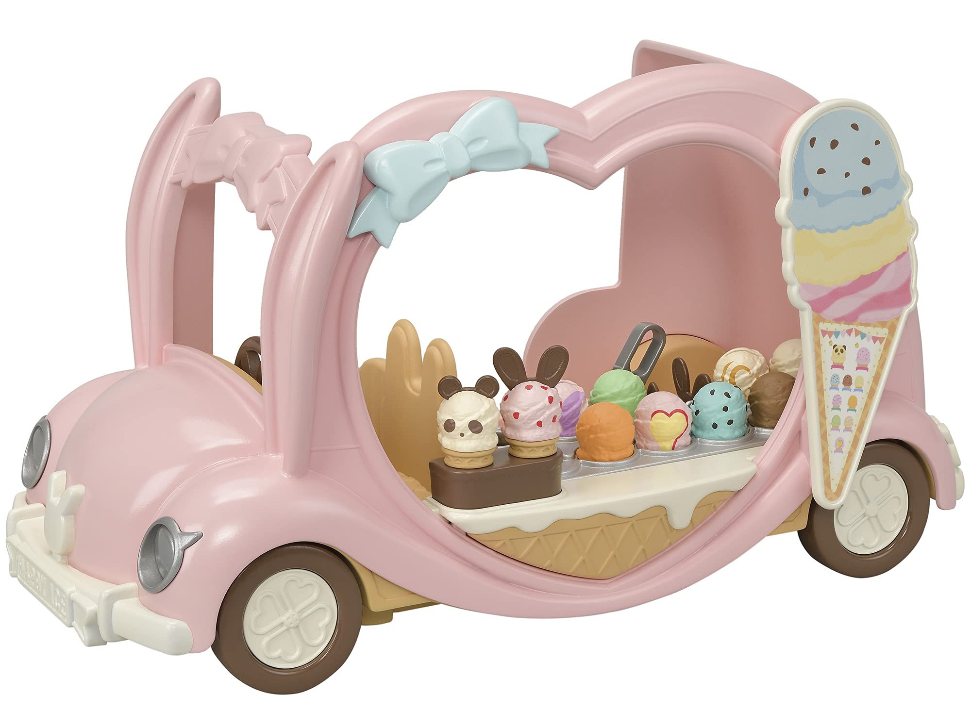 Sylvanian Families Ice Cream Van, Pastel Pink | Amazon (UK)