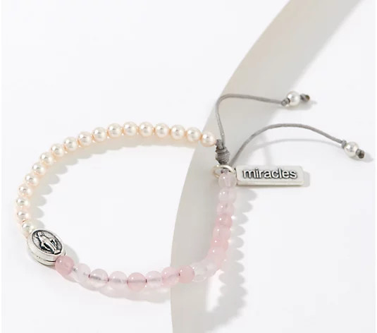 My Saint My Hero Mother Mary Mother Me Bracelet - QVC.com | QVC
