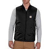Carhartt Men's Shop Vest, Black, Small | Amazon (US)