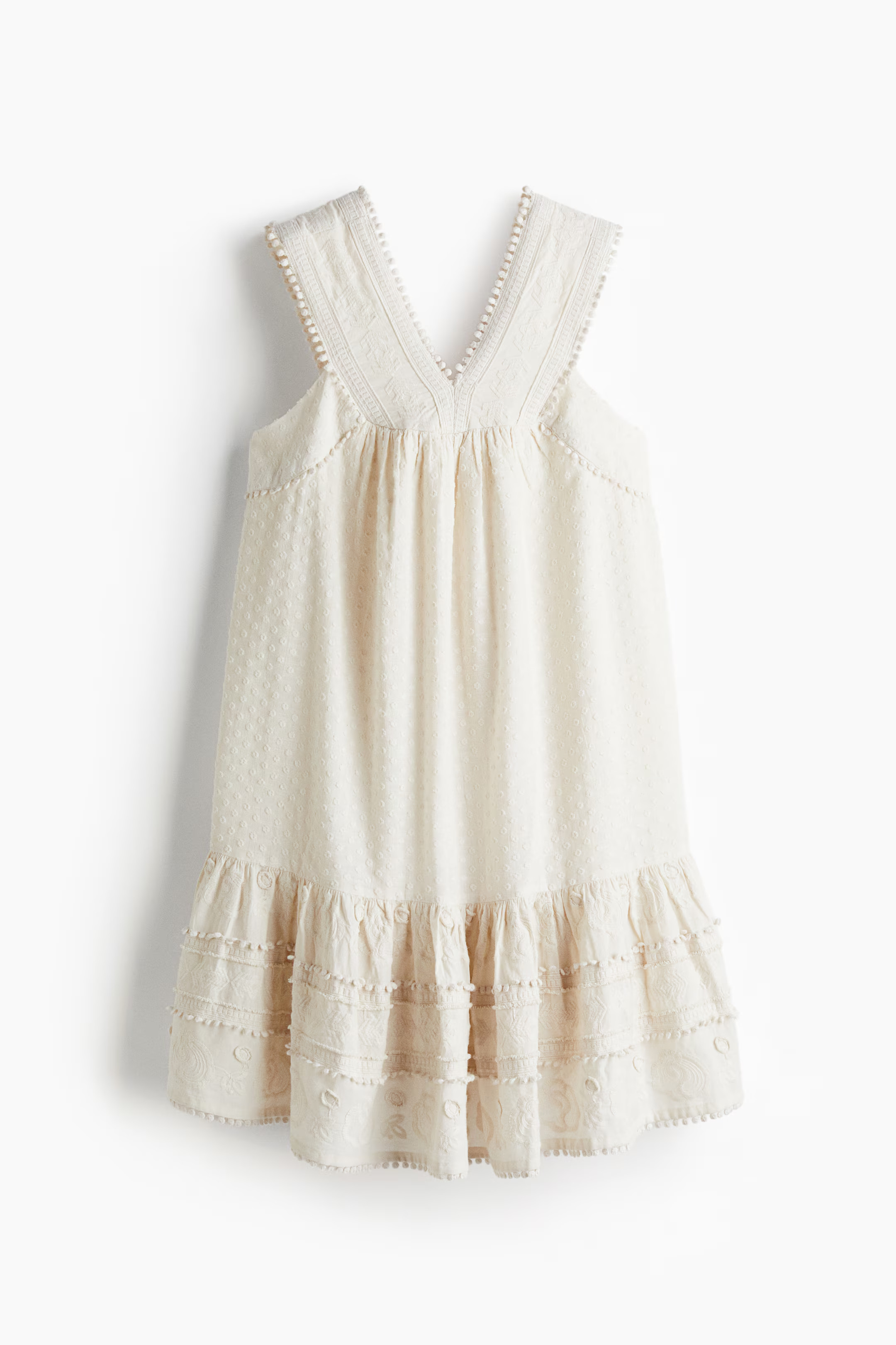 Embroidered cotton dress | H&M (UK, MY, IN, SG, PH, TW, HK)
