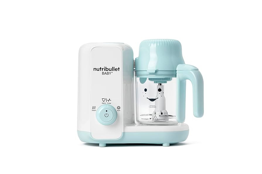 nutribullet Baby Steam + Blend, White/Blue | Amazon (US)