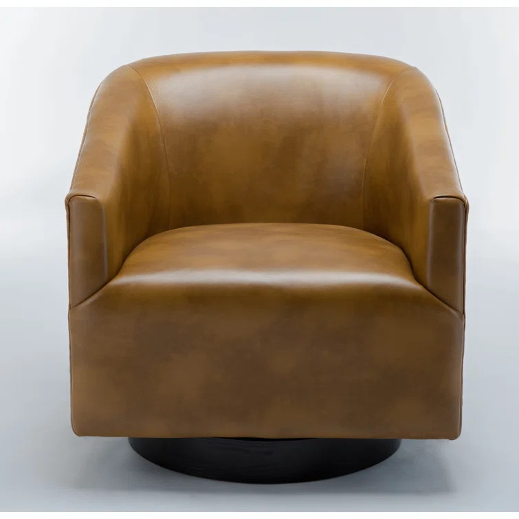 Mcintyre Upholstered Swivel Barrel Chair | Wayfair North America