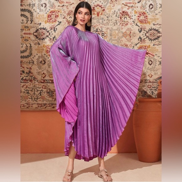 Bahamas Batwing Sleeve Pleated Kaftan  Daisy Jones Style | Poshmark