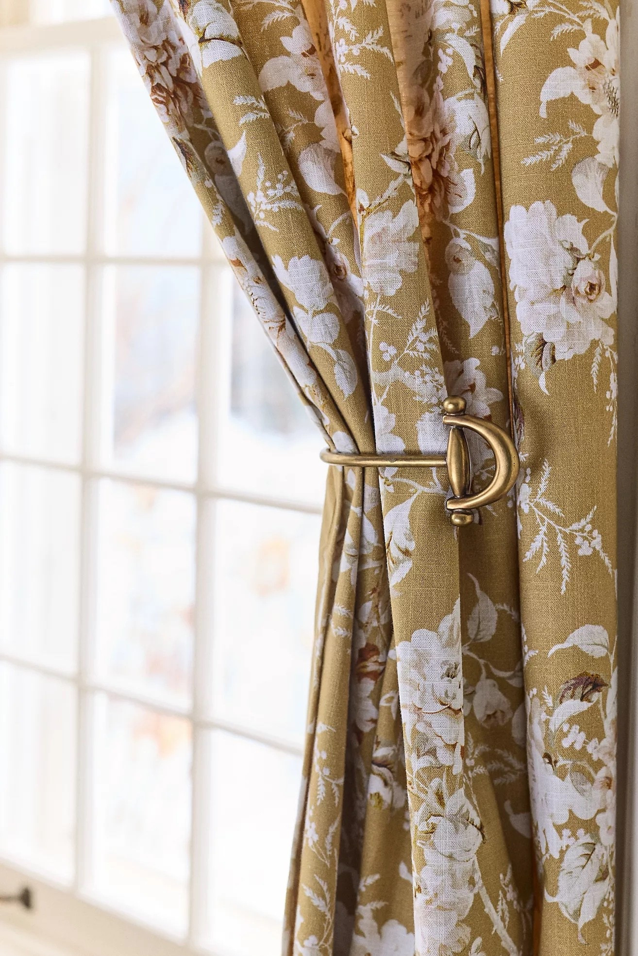 Equestrian Bit Western Style Home Curtain Pull back #westernstyle #westernhome #ranchhome