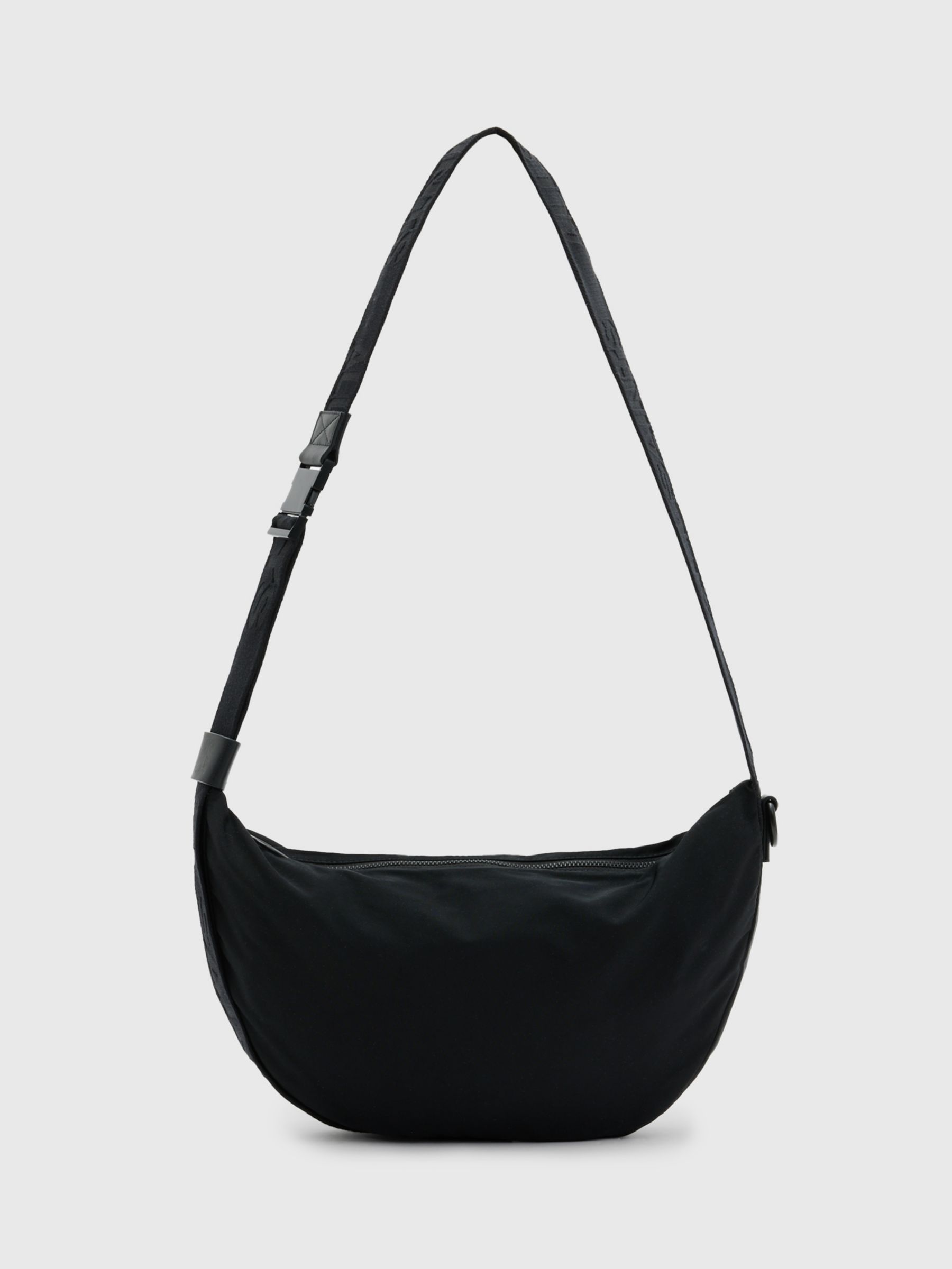 AllSaints Koy Crossbody, Black | John Lewis (UK)