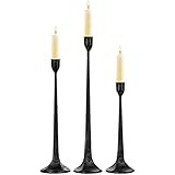 Iron Taper Candle Holder - Decorative Candle Stand - Candlestick Holder for Wedding, Dinning, Par... | Amazon (US)