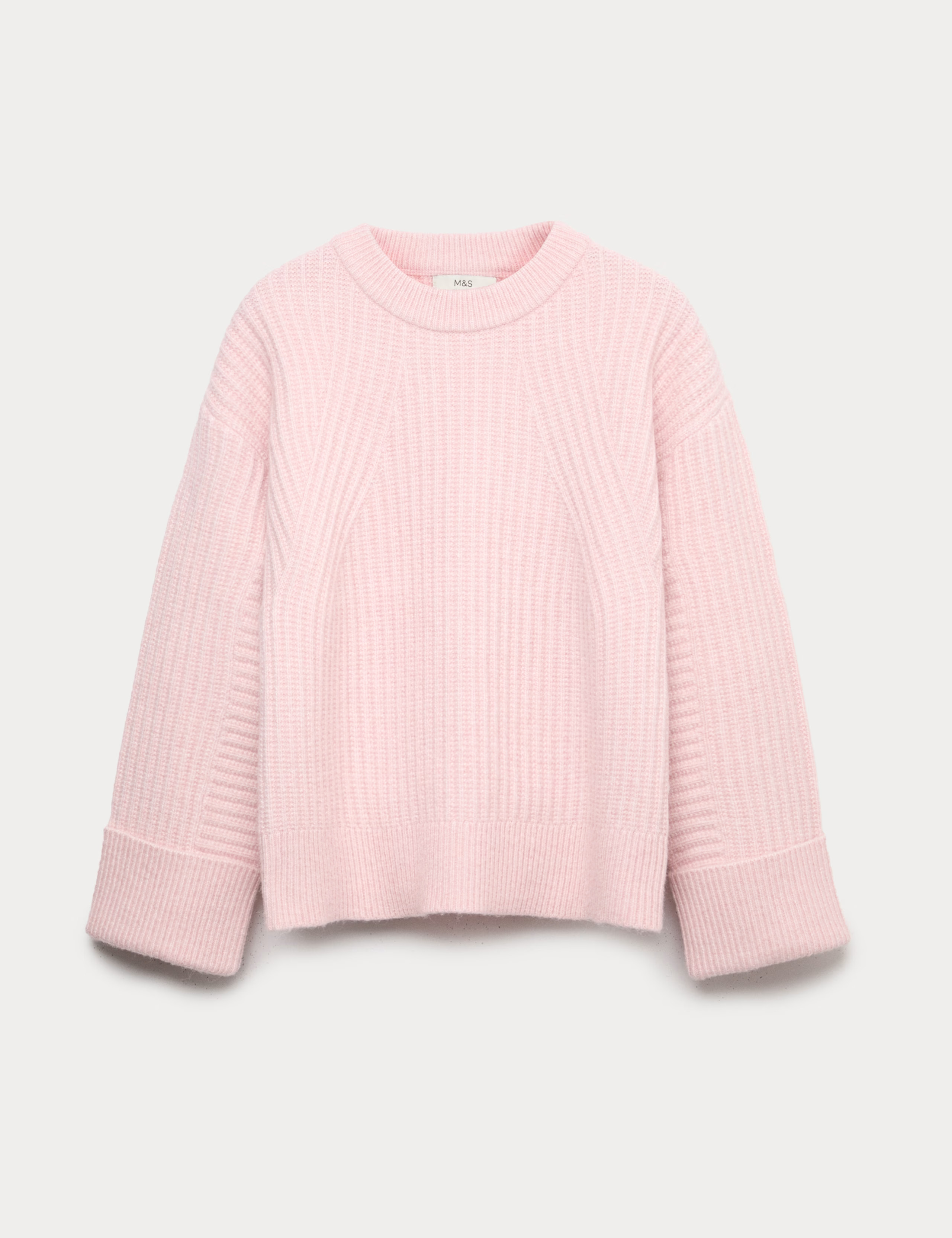 Ribbed Relaxed Jumper with Alpaca | Marks & Spencer (UK)