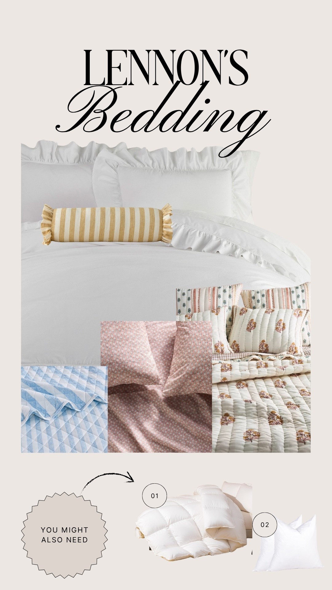 Everything we ordered for Lenny’s bed! 🤍

#LTKHome #LTKStyleTip #LTKKids