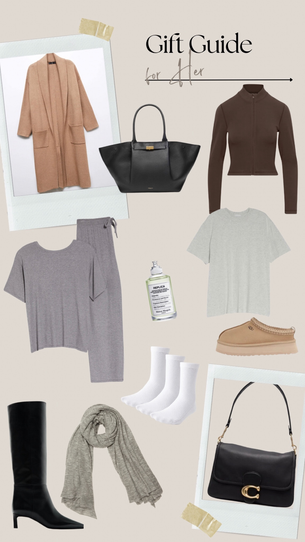 Gift guide for Her

Christmas gift ideas for her, staple gifts, most loved closet staples, coach bag, petite pajamas, mango coatigan, low heel knee boots, best athletic socks, Uggs

#LTKGiftGuide