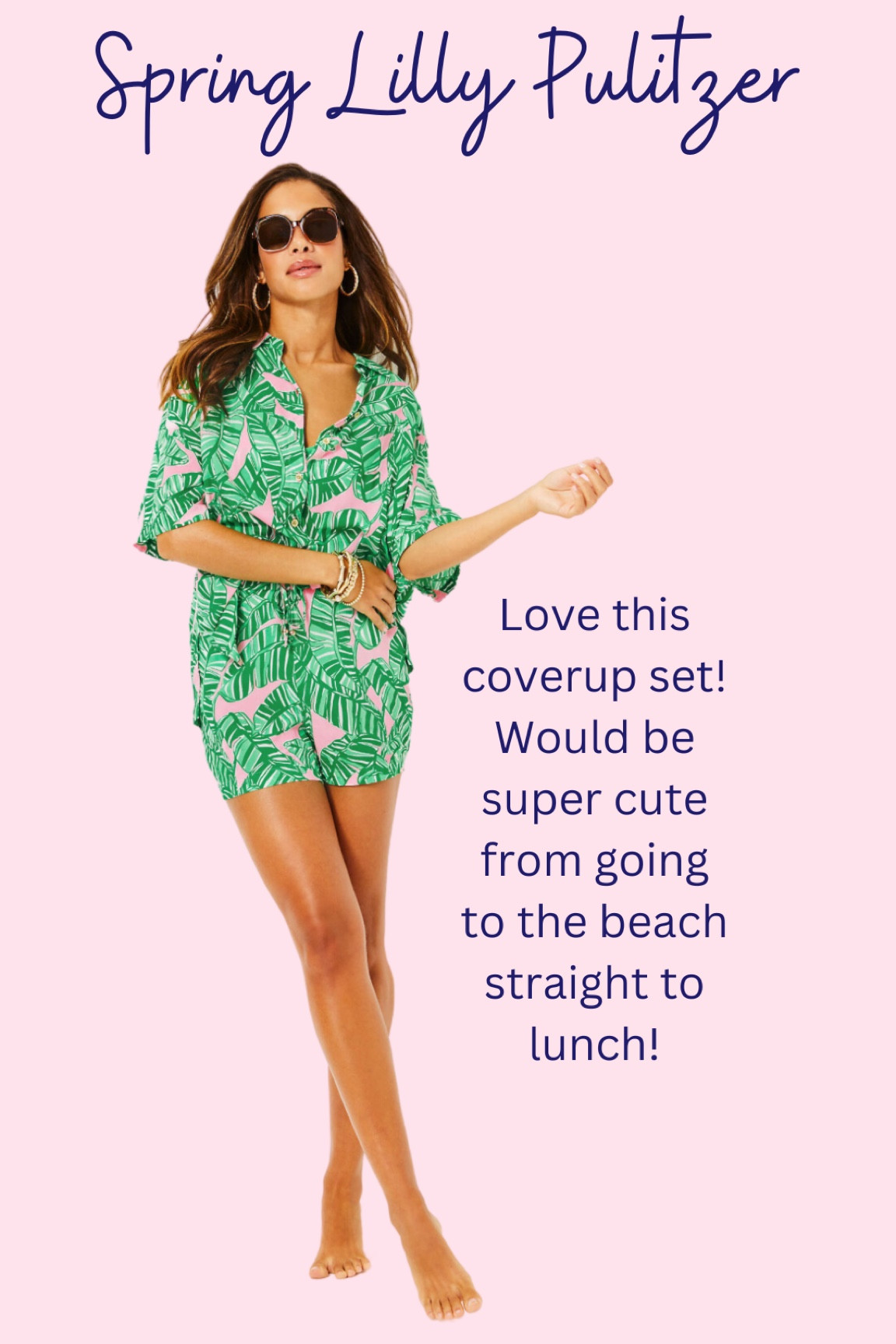 I love a good coverup. And then a cute set!! Loving this print! This screams Lilly Pulitzer & summer!

#LTKswim #LTKSeasonal #LTKtravel