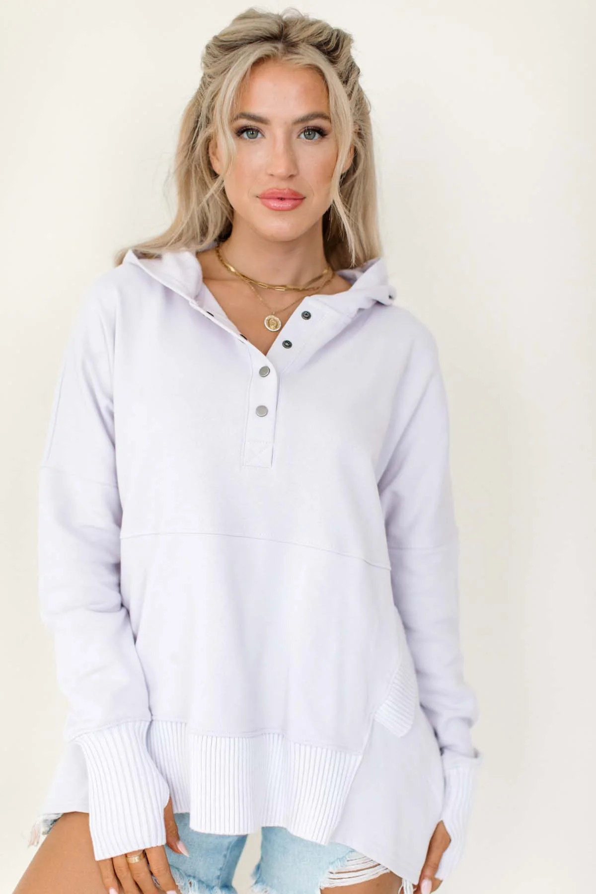 Baylee Lavender Hoodie | The Post