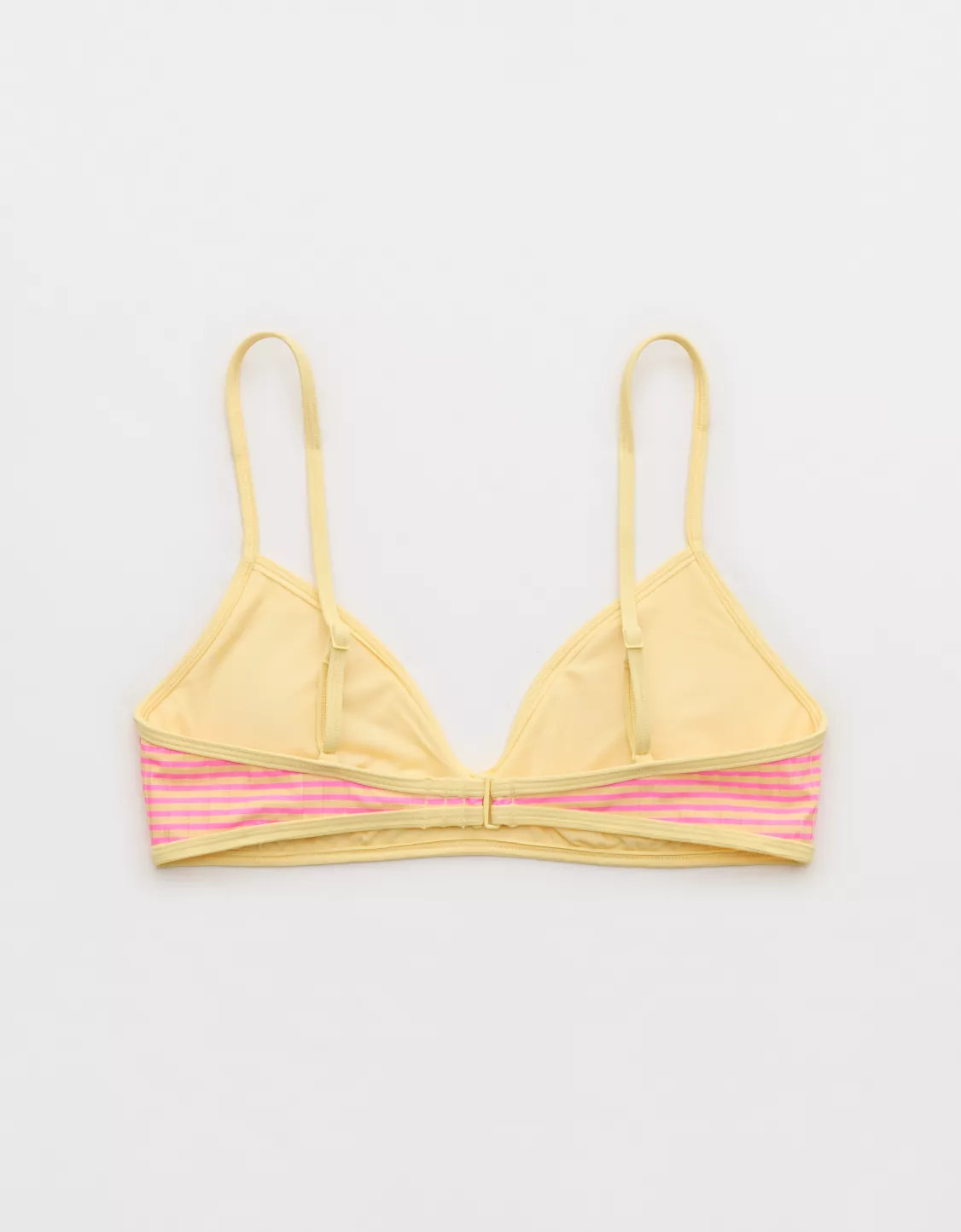 Aerie Skinny Strap Voop Ribbed Bikini Top | Aerie