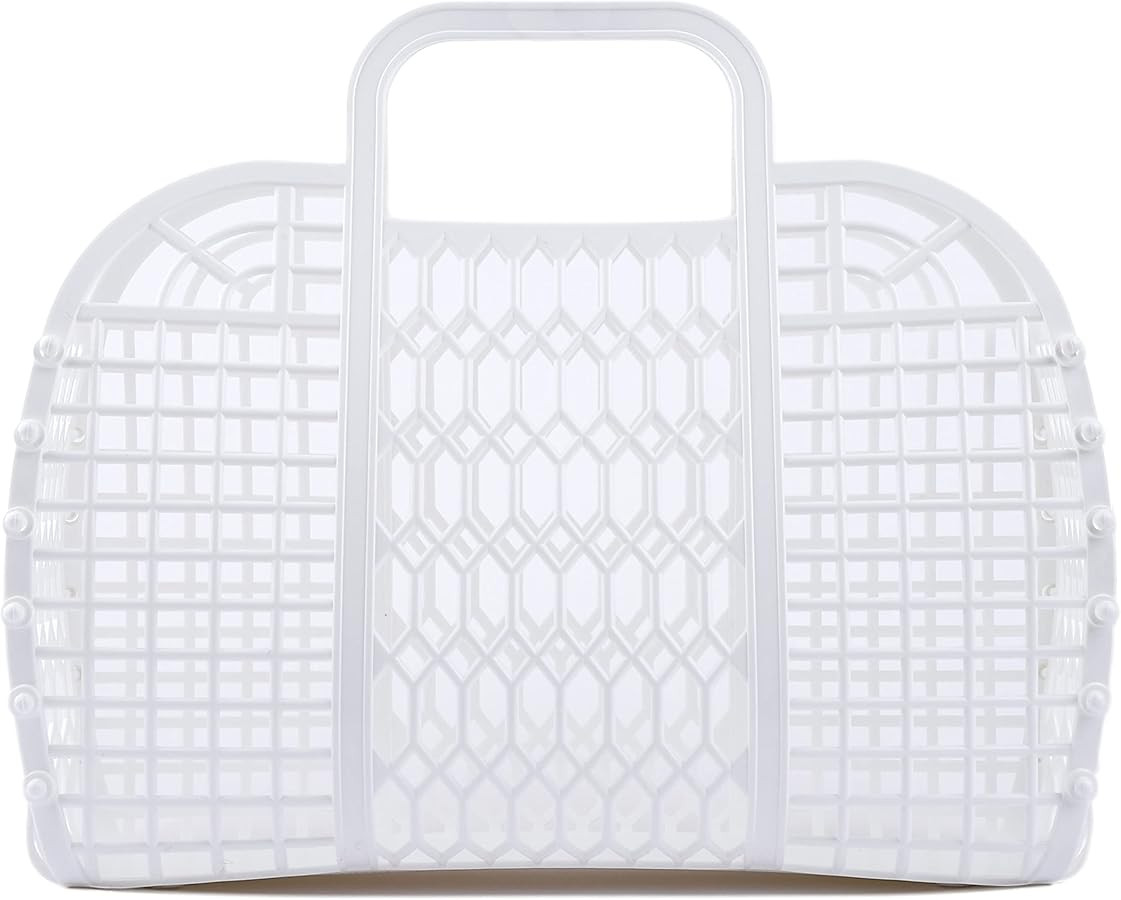 BABANA Jelly Bags - Reusable Gift Basket - Girls Beach Bag - Toddler, Kids Jelly Purse - Hallowee... | Amazon (US)